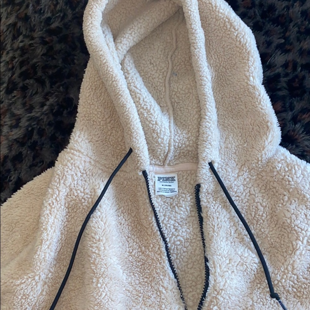 PINK Sherpa Hoodie